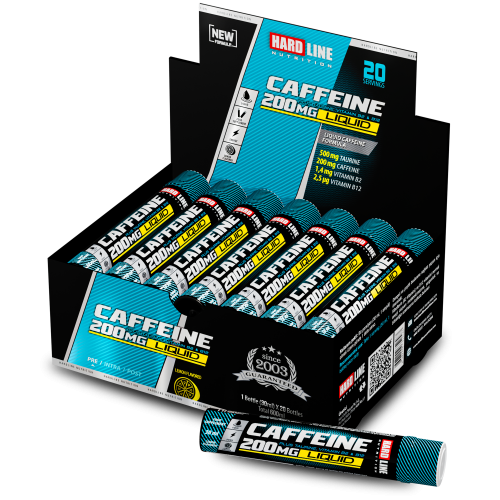 Hardline Caffeine 200 Mg Liquid 30 mL 20 Adet