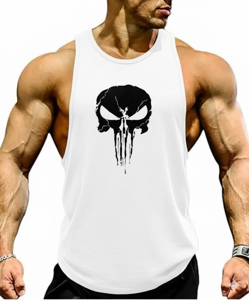 Rahat Nefes Alan Kumaş Punisher Atlet
