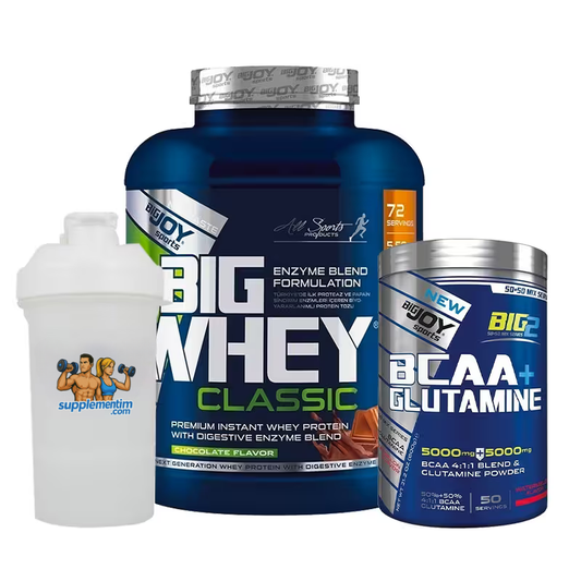 Big Joy BCAA + Glutamine + Big Whey Kas Kombinasyonu