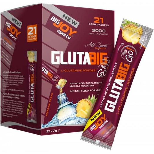 Bigjoy Sports Glutabig Go! Ananas 7 Gr x21 Adet