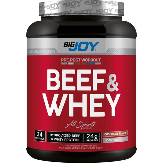 Bigjoy Sports Beef & Whey Çikolata 1088g