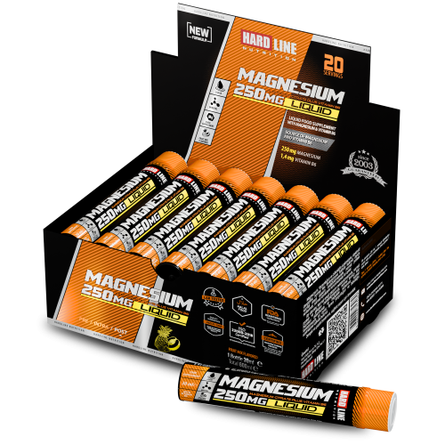 Hardline Magnesium Liquid 250 Mg 30mL 20 Adet