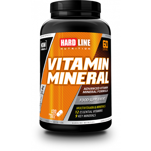 Hardline Vitamin Mineral 120 Tablet