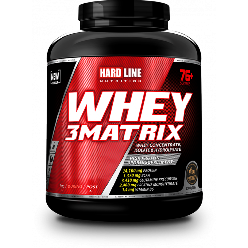 Hardline Whey 3Matrix 2300 Gr Çikolata
