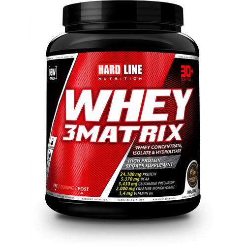 Hardline Whey 3Matrix Çikolata 908 Gr