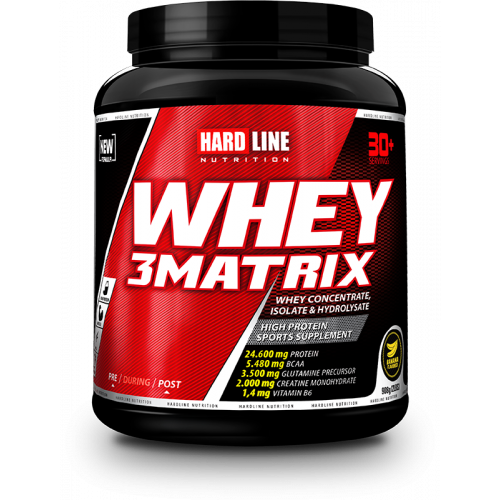 Hardline Whey 3Matrix Muz 908 Gr